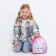 Baby backpack for a girl "Bunny with Kexik", rn. 23x20.5 cm