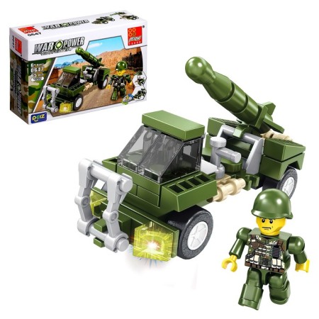 Designer 4 in 1 military "army", 4 types of mix
