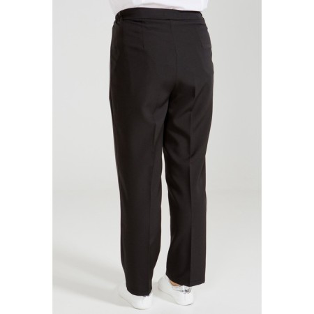 Female trousers, size 54, black color-5