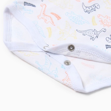 Body Bloom Baby Sleeveless Dino, p. 74 cm, white-2