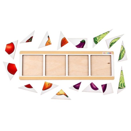 Puzzle for kids "Vegetables"-3