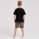 T -shirt Children's minku "Birch", Black color, height 158