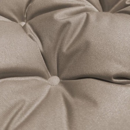 Villy swing pillow, diameter 60 cm, dark beige color-4