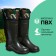Male boots S-26M, PVC, olive, size 43