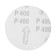 Circle of abrasive grinding under the "Velcro" Tundra, 125 mm, P400, 10 pcs.