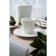 Coffee steam porcelain Magistro Crotone, 2 objects: a cup 100 ml, a saucer d = 15 cm, white color
