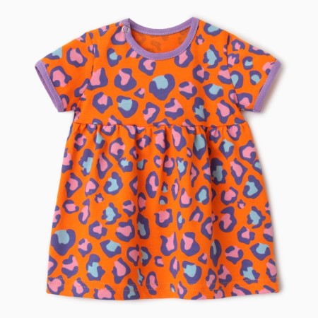 Bloom Baby dress Leo with Cor. Sleeve, p. 62 cm, orange