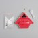 Magnetic brush for washing windows on both sides of the shade, triangular, with a stog, on glass 3-8 mm