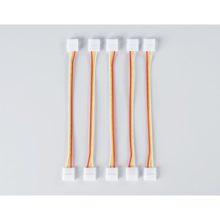 Detament bilateral connector for LED tape 5050 12/24V (3 contacts) 150 mm GS7701, 5 pcs-2