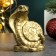 Figure "Snake Yin-Yang" Old Gold, 6x5x4cm
