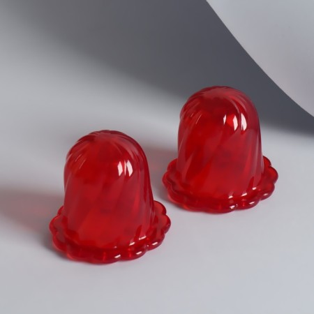 Anti -cellulite massage “Miracle - Bank”, set - 2 pcs, for intensive effects, 6 × 5.8 cm, color mix-1