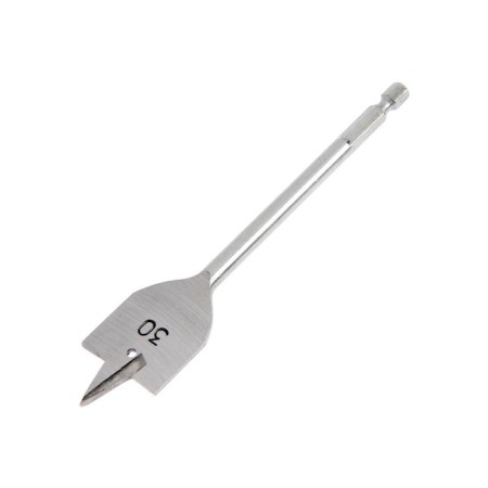 Wood drill feather tundra, hexagonal shank, 30 x 152 mm