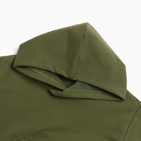 Children's costume (sweatshirt, trousers), green color, height 86 cm-1