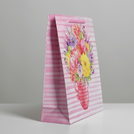 Gift laminated package, packaging, “With Love”, ML 21 x 25 x 8 cm-3