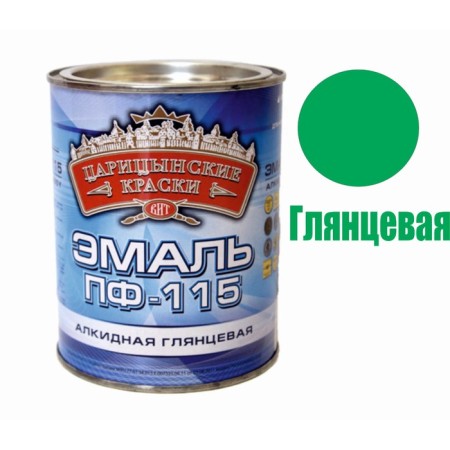 Enamel pf 115 Tsaritsyn paints green 1.9 kg-1