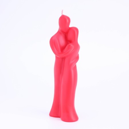 Figure candle "Love couple", 15x5 cm, red-1