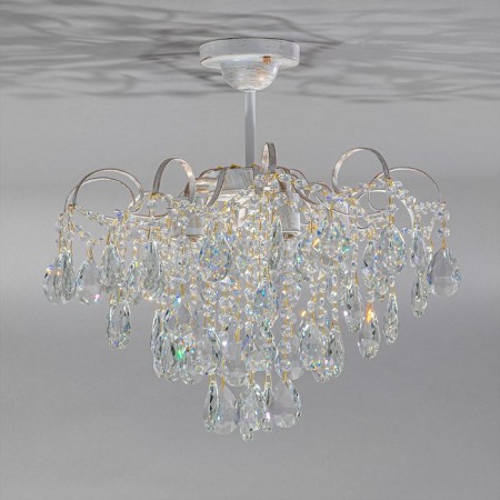 Ceiling lamp 5x60W E27, size 48x48x48.5 cm-2