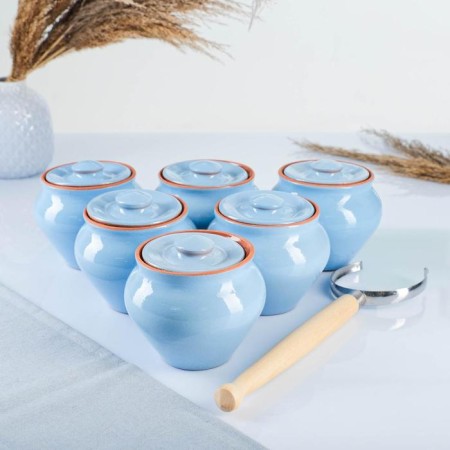Set "Vyatka Ceramics No. 6" 0.5x6 + Grasp, mix-3