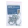 Chervyeric zein English, non-watering, diameter 20-32 mm, 9 mm width, galvanized