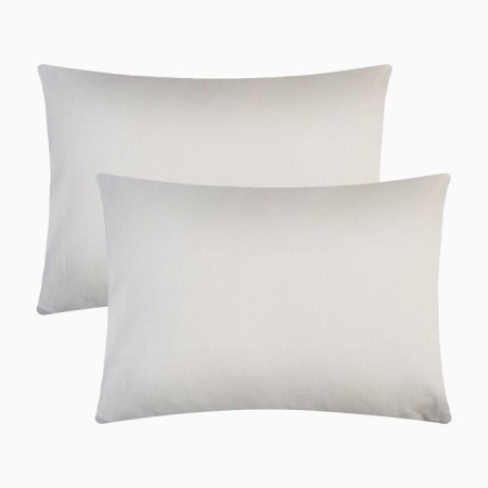 Set of pillowcases Ethel 50x70 cm - 2 pcs, gray color, 100% HL, calico