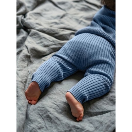 Pants knitted children's amababy pure love comfy, height 92, blue color-6