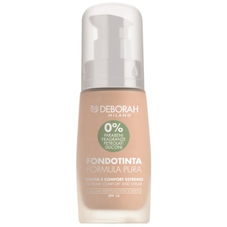 The foundation base of Deborah Milano Formula Pura Foundation, tone 00 ivory, 30 ml