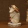 The amulet-domain "Andreyka in a straw hat, with a cash fan", 19x13x10 cm mix