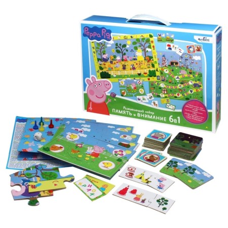 Set 6 in 1 peppapig "Train memory and attention"-2