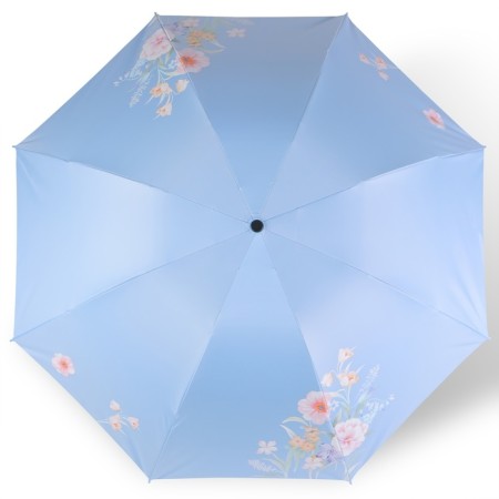 Mechanical “Flowers” ​​umbrella, Eponge, 4 additions, 8 spokes, r = 48 cm, color mix-8