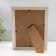 Photo frame plastic 13x18 cm "Silver patina on white" 21x16 cm