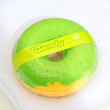 Candy bath bomb with foam, 120 g-1