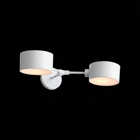 Wall lamp EVOLUCE. Sle183501-02. Gemento. 2x60 watts, E14, 51x12 cm, white color-1