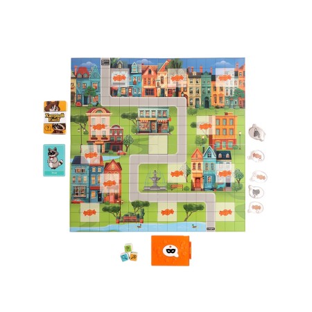 Board game "Cunning raccoon", 2-4 players, 6+-1