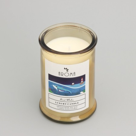 Aromatic candle in the Bank "Eucalypt", 40 hours, 95 gr, in the box-4