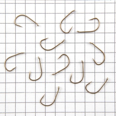 Hook Owner Honryu Tenkara Brown No. 9, 12 pcs.-1