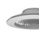 Mantra Alisio, LED, 5900lm, 2700-5000K, 195 mm, silver color, silver silver