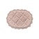 Bathroom mat Sofi de Marko Brianna, lace, size 50x70 cm, color powder