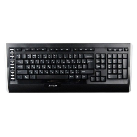 Keyboard + Mouse A4Tech 9300F CLAV: Black Mouse: Black USB Wireless Multimedia-1