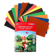 Cardboard of color 16 sheets, 8 colors of ZHK 