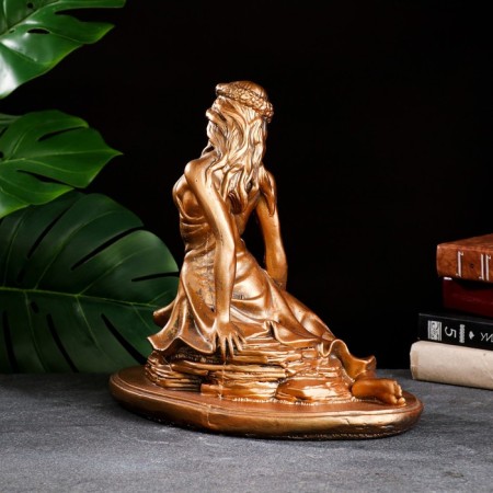 Figure "Girl Spring" Bronze, 31x20x33cm-2