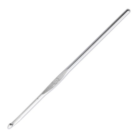 Knitting hook, aluminum, 4 mm/14 cm-1