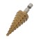 Drill step tundra, HSS, tin, hexagonal shank, 4 - 20 mm