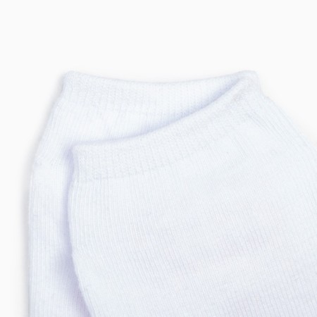 Noski children's anti-slip, white color, size 14-16-2