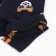 Women's socks "Corgi with glasses", blue color, size 38-40