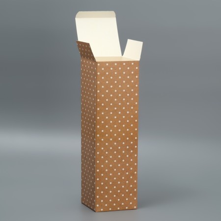 Gift folding box, packaging, “craft”, 9.5 x 32.5 x 9 cm-5