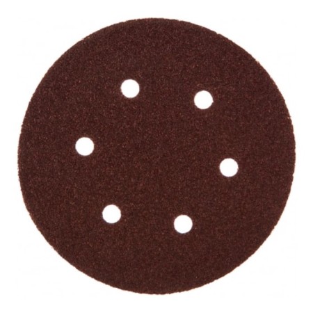 Circle abrasive grinding bison 35566-150-040, perforated, P40, 150 mm, 5 pcs.