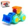 Excavator "gears", light and sound, works from batteries, color mix