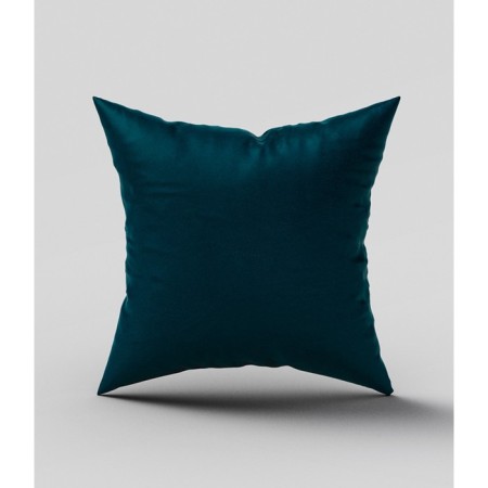 Decorative pillow "velvet", size 40x40 cm, emerald color