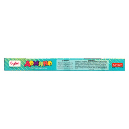 The board game "Domino. Buba ", 28 cards, from 2 players, 3+-3