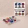 Reference for decor "Assorted", 12 pcs